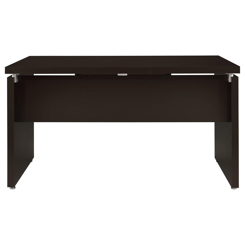 Stonecroft Furniture Contemporary Computer Desk in Cappuccino