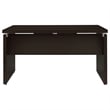 Stonecroft Furniture Contemporary Computer Desk in Cappuccino