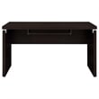 Stonecroft Furniture Contemporary Computer Desk in Cappuccino