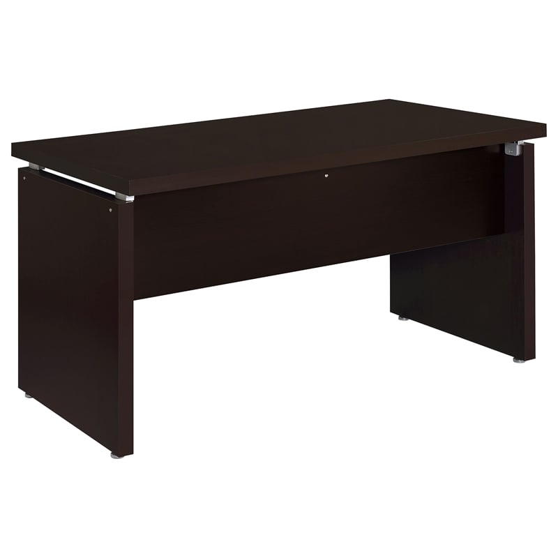 Stonecroft Furniture Contemporary Computer Desk in Cappuccino