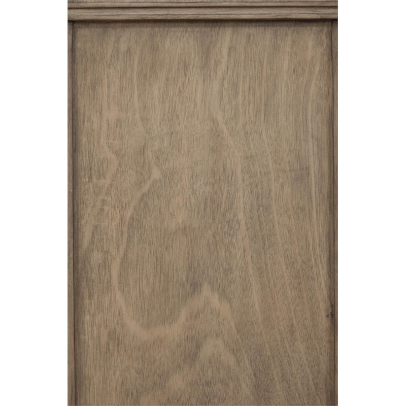 Alpine Furniture Potter Full Size Wood Panel Bed in French Truffle