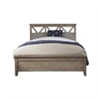 Alpine Furniture Potter Full Size Wood Headboard Only in French Truffle