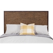 Alpine Furniture Brown Pearl Queen Wood Headboard in Brown Bronze