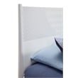 Alpine Furniture Tranquility Queen Wood Panel Bed in White