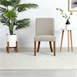 Alpine Furniture Kensington Set of 2 Parson Dining Chairs in Reclaimed Natural