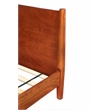 Alpine Furniture Flynn Mid Century Modern Twin Size Day Bed in Acorn Brown
