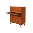 Alpine Furniture Flynn Mid Century Multi-Function Chest in Acorn (Brown)