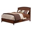 Alpine Furniture Baker Standard King Wood Panel Bed in White