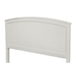 Alpine Furniture Baker California King Wood Headboard Only in White