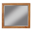 Alpine Furniture Dakota Wood Mirror in Acorn (Brown)
