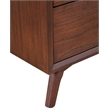 Alpine Furniture Gramercy 7 Drawer Wood Dresser in Walnut (Brown)