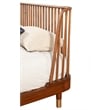 Alpine Furniture Belham Standard King Wood Platform Bed in Dark Walnut (Brown)