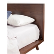 Alpine Furniture Gramercy Standard King Wood Platform Bed in Walnut