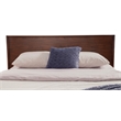 Alpine Furniture Gramercy Standard King Wood Platform Bed in Walnut