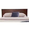Alpine Furniture Gramercy Full Size Wood Platform Bed in Walnut