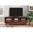 Alpine Furniture Gramercy Wood TV Console in Walnut (Brown)