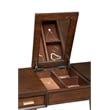 Alpine Furniture Gramercyy Wood Bedroom Vanity in Walnut Brown