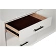 Alpine Furniture Flynn Large Wood TV Console in White