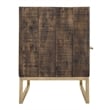 Alpine Furniture Monterey Wood TV Console in Smokey Taupe (Beige)