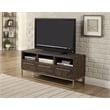Alpine Furniture Monterey Wood TV Console in Smokey Taupe (Beige)