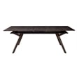 Alpine Furniture Lennox Rectangular Wood Dining Table in Dark Tobacco (Brown)