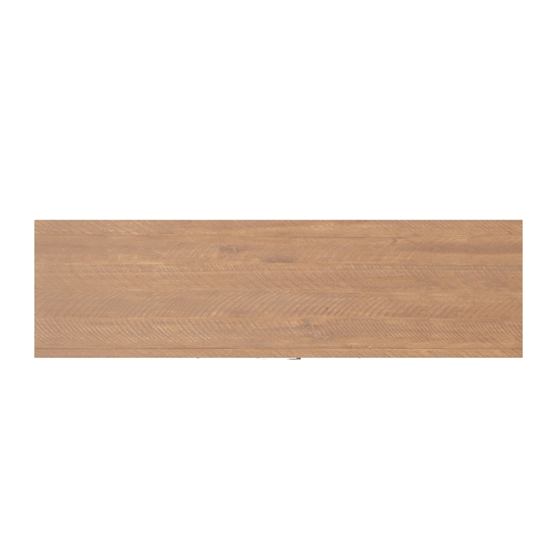 Alpine Furniture Aiden Wood Dining Sideboard in Weathered Natural (Brown)