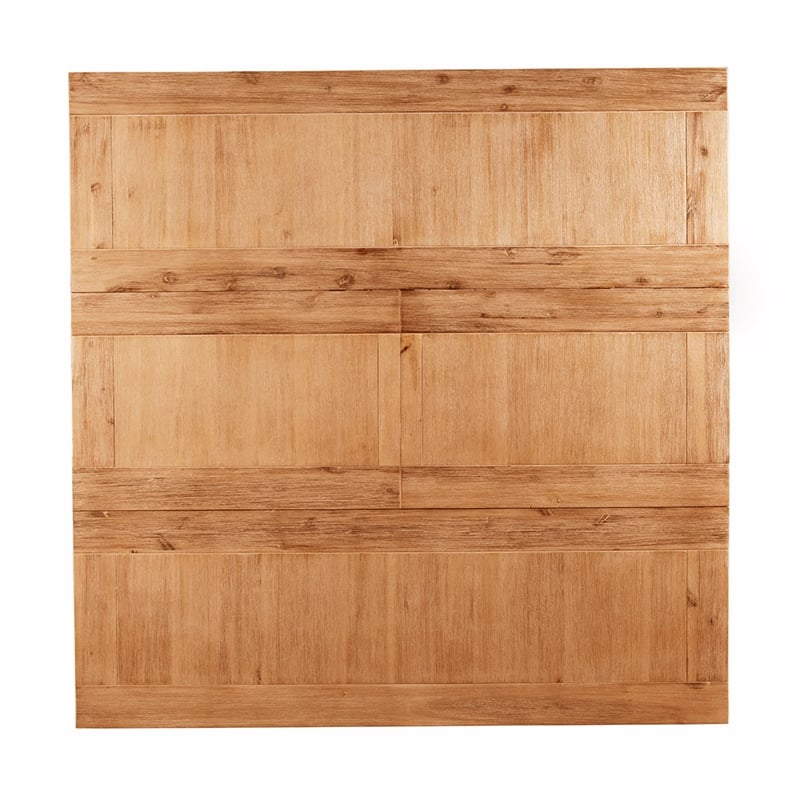 Alpine Furniture Aspen Wood Extension Pub Table in Antique Natural (Brown)