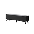 Alpine Furniture Flynn Wood Storage Bench in Acorn-White