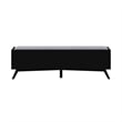 Alpine Furniture Flynn Wood Storage Bench in Acorn-White