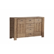Alpine Furniture Seashore Wood Dining Sideboard in Antique Natural (Brown)