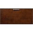 Alpine Furniture Carmel Wood TV Media Chest in Cappuccino (Brown)