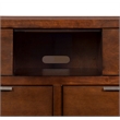 Alpine Furniture Carmel Wood TV Media Chest in Cappuccino (Brown)