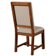 Alpine Furniture Shasta Upholstered Side Chairs in Salvaged Natural (Brown)