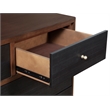 Alpine Furniture Belham 7 Drawer Wood Dresser in Dark Walnut (Brown)