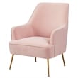 Alpine Furniture Rebecca Wood Leisure Chair in Pink