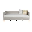 Britney Twin Size Upholstered Day Bed in Dark Gray