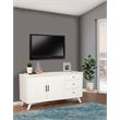 Alpine Furniture Flynn Wood 3 Drawer Sideboard in White