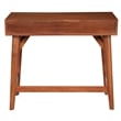 Alpine Furniture Flynn Wood 2 Drawer Desk in Acorn (Brown)