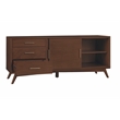 Alpine Furniture Flynn Large TV Console in Walnut