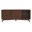 Alpine Furniture Flynn Large TV Console in Walnut
