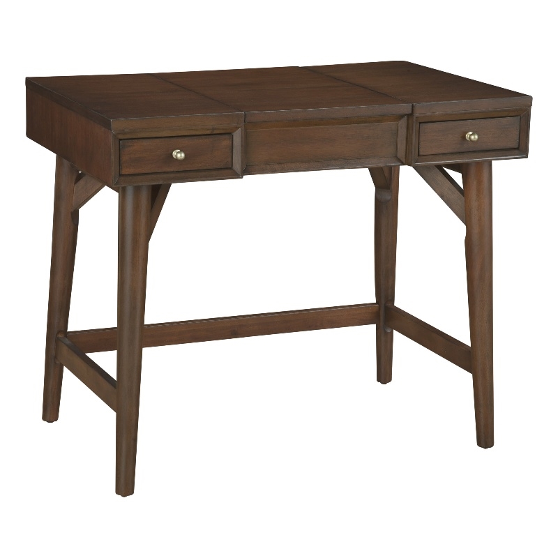 Alpine Furniture Flynn Bedroom Vanity in Walnut
