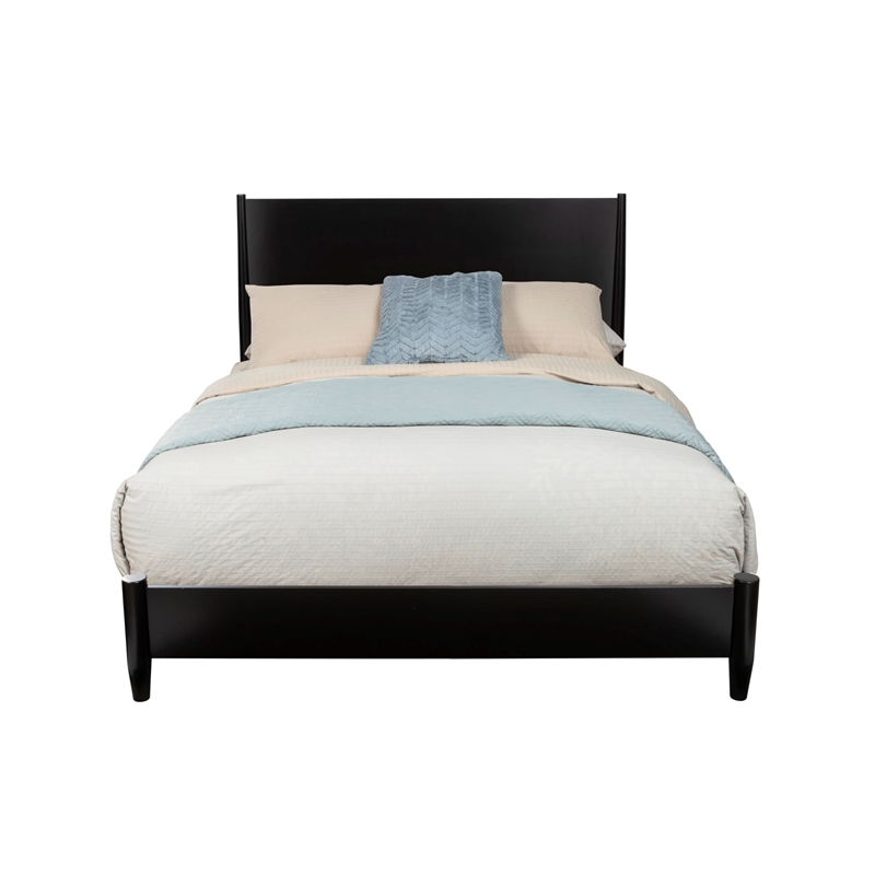 Alpine Furniture Flynn California King Platform Bed in Black