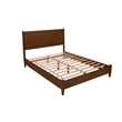 Alpine Furniture Flynn Standard King Platform Bed in Walnut