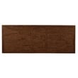Alpine Furniture Newberry Rectangular Wood Dining Table in Medium Brown