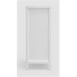 Alpine Furniture Carmel 6-Drawer Contemporary Wood Chest in White