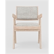 Alpine Furniture Raquel Set of 2 Dining Side Chairs in Natural Driftwood