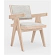 Alpine Furniture Raquel Set of 2 Dining Side Chairs in Natural Driftwood