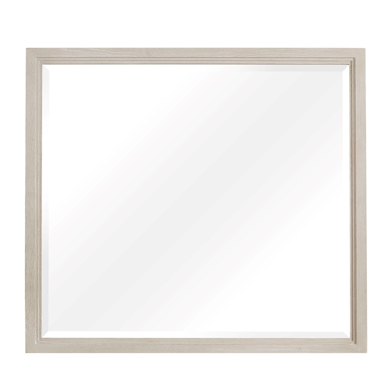 Alpine Furniture Bradley Mirror in Antique White