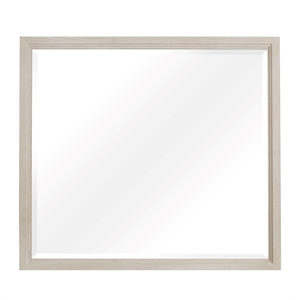 Alpine Furniture Bradley Mirror in Antique White