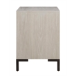 Alpine Furniture Bradley 1 Drawer Nightstand with Open Shelf in Antique White